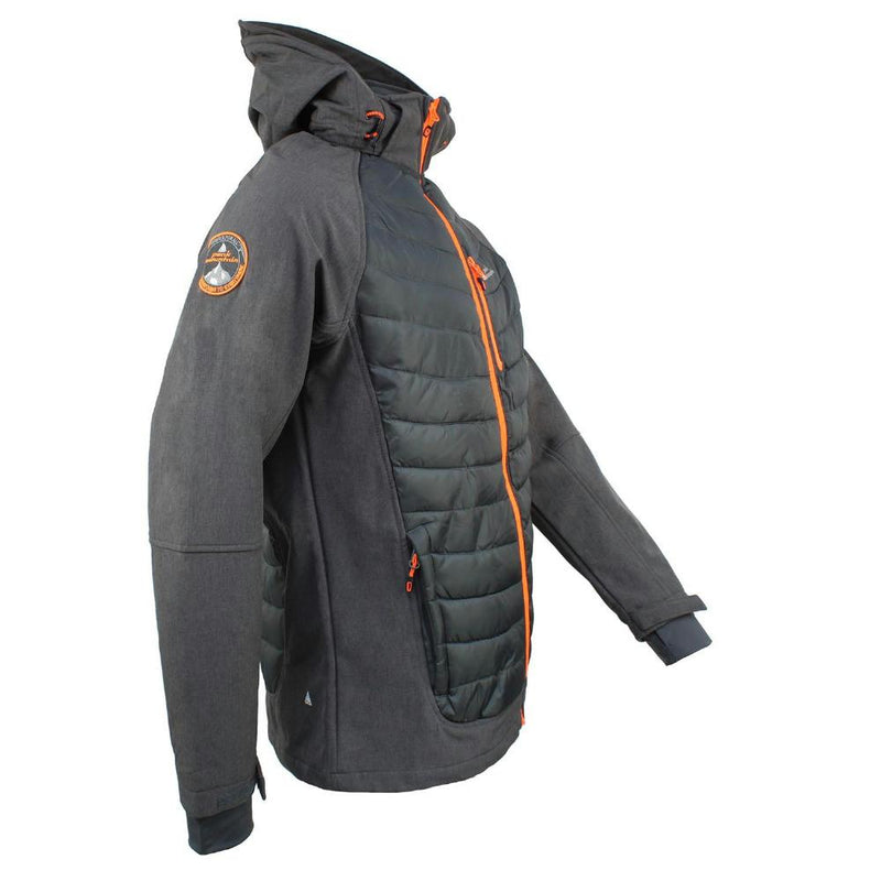 Blouson Softshell Moderne - Gris