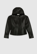 Claudie Pierlot - Peau Lainée - Falga - Noir