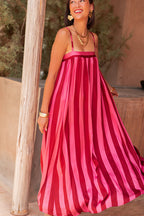 PEGGY Fucsia - Abito in seta