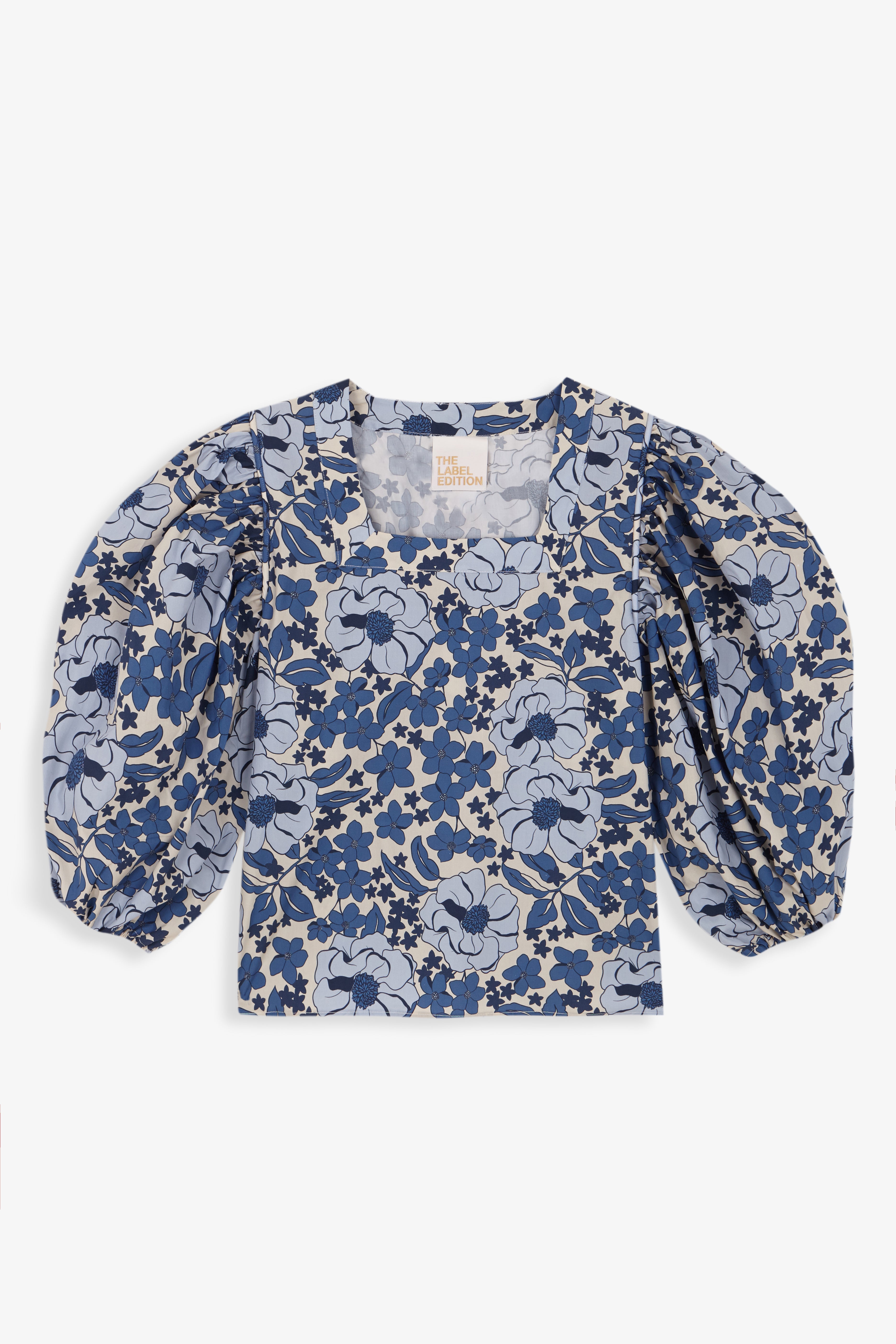 Top Peggy - Blue Bloom - Mujer