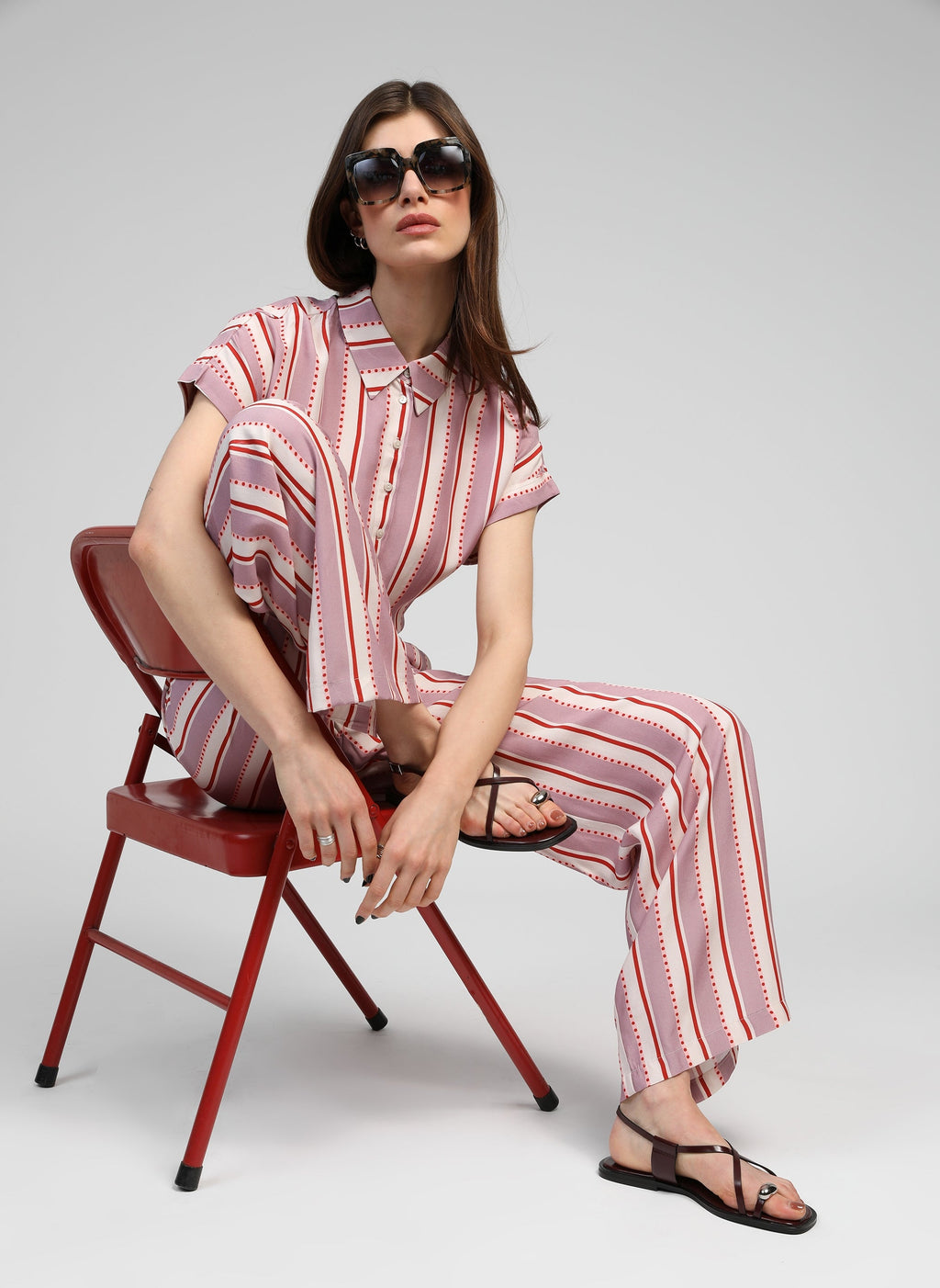 Pantalon Percy Velia Lilas