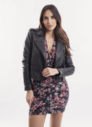 Iro - Veste En Cuir Ashville - Black Black - Femme