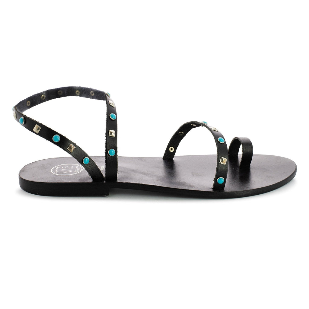 White Sun - Perle Mylitta Sandals - Black - Women