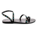 White Sun - Perle Mylitta Sandals - Black - Women