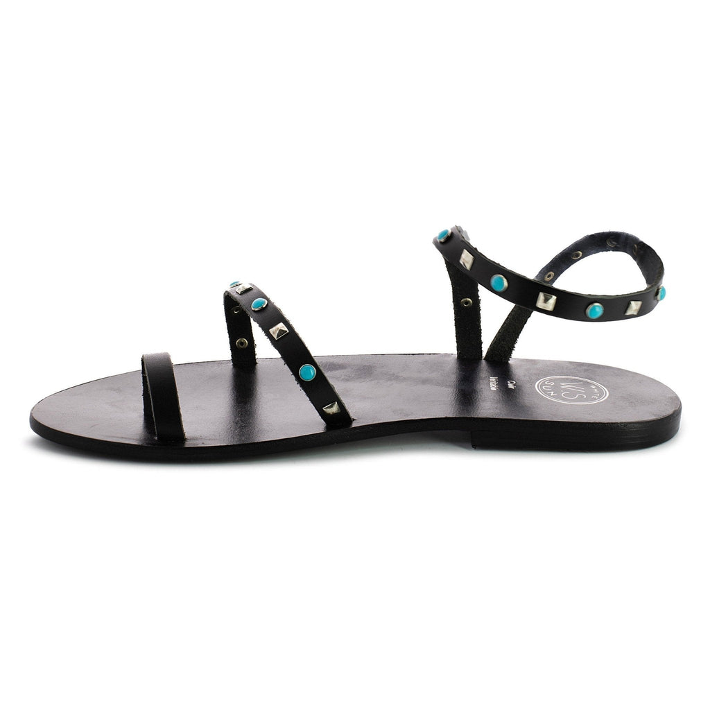 White Sun - Perle Mylitta Sandals - Black - Women