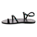White Sun - Sandales Perle Mylitta - Noir - Femme