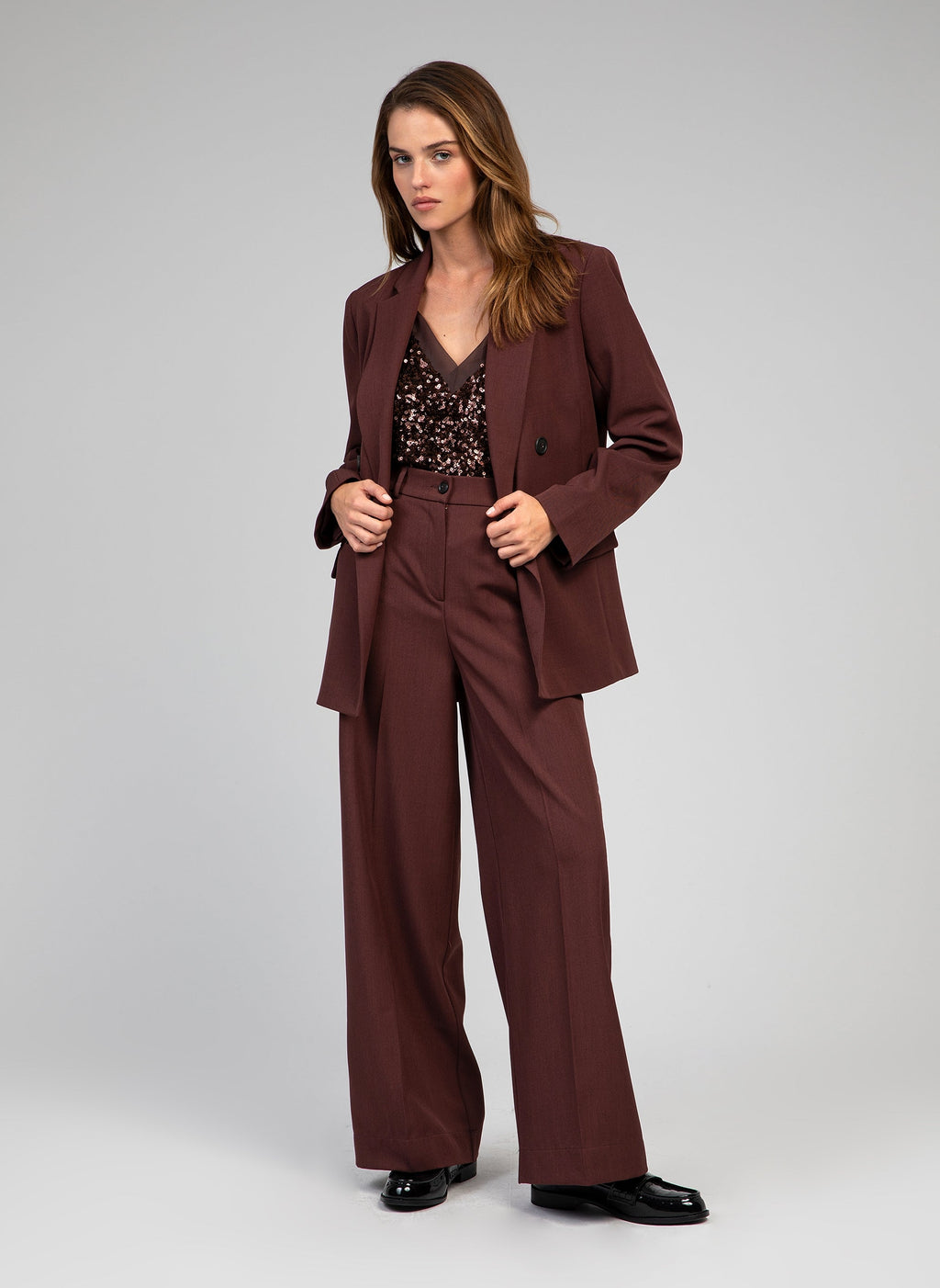Pantalon Perlina Chocolat