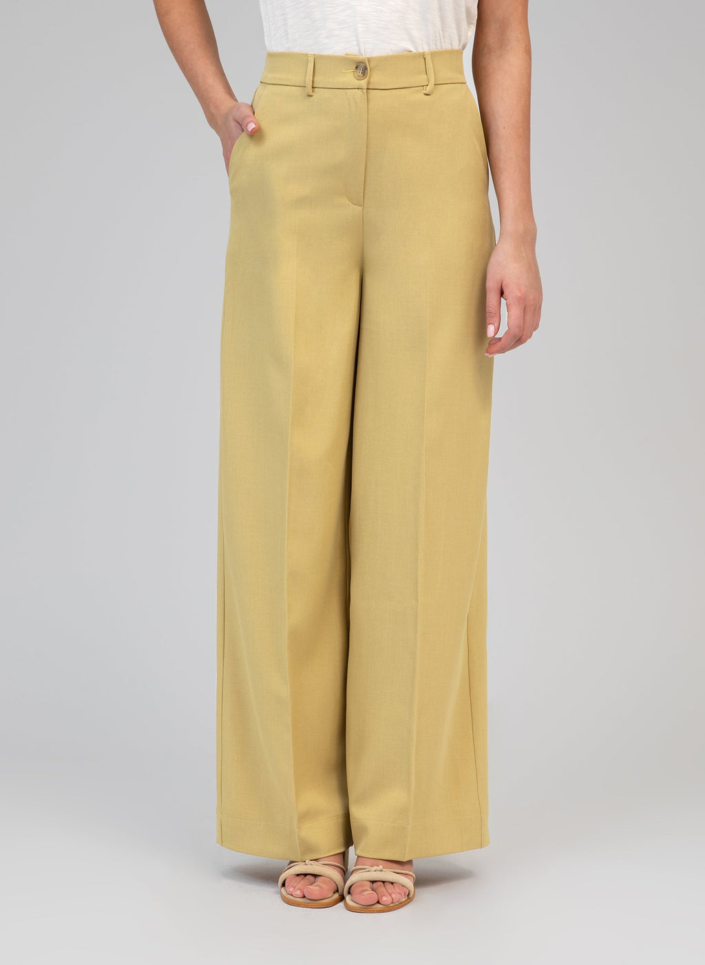 Pantalon Perlino Blé