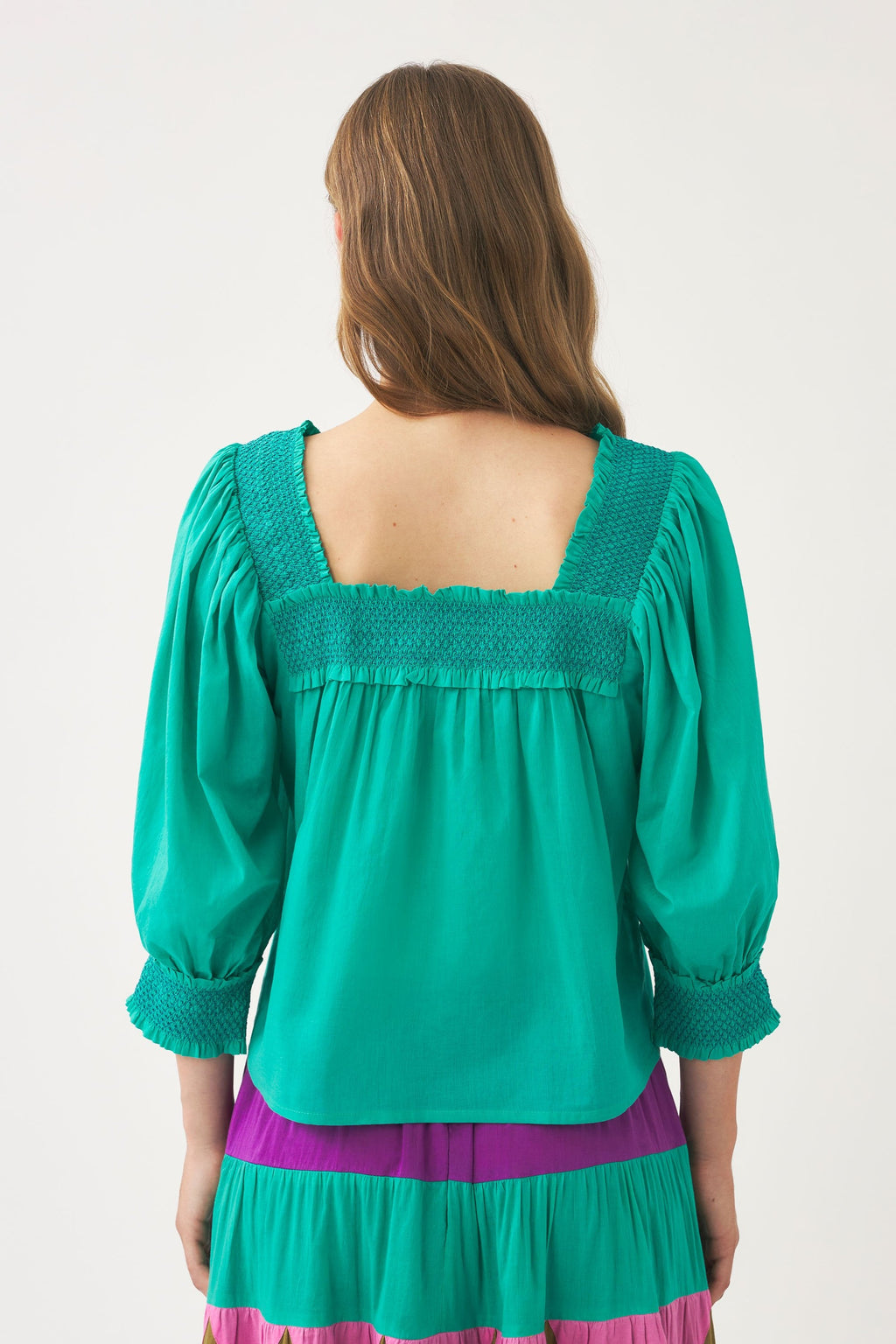 Blouse Perrine - Aqua