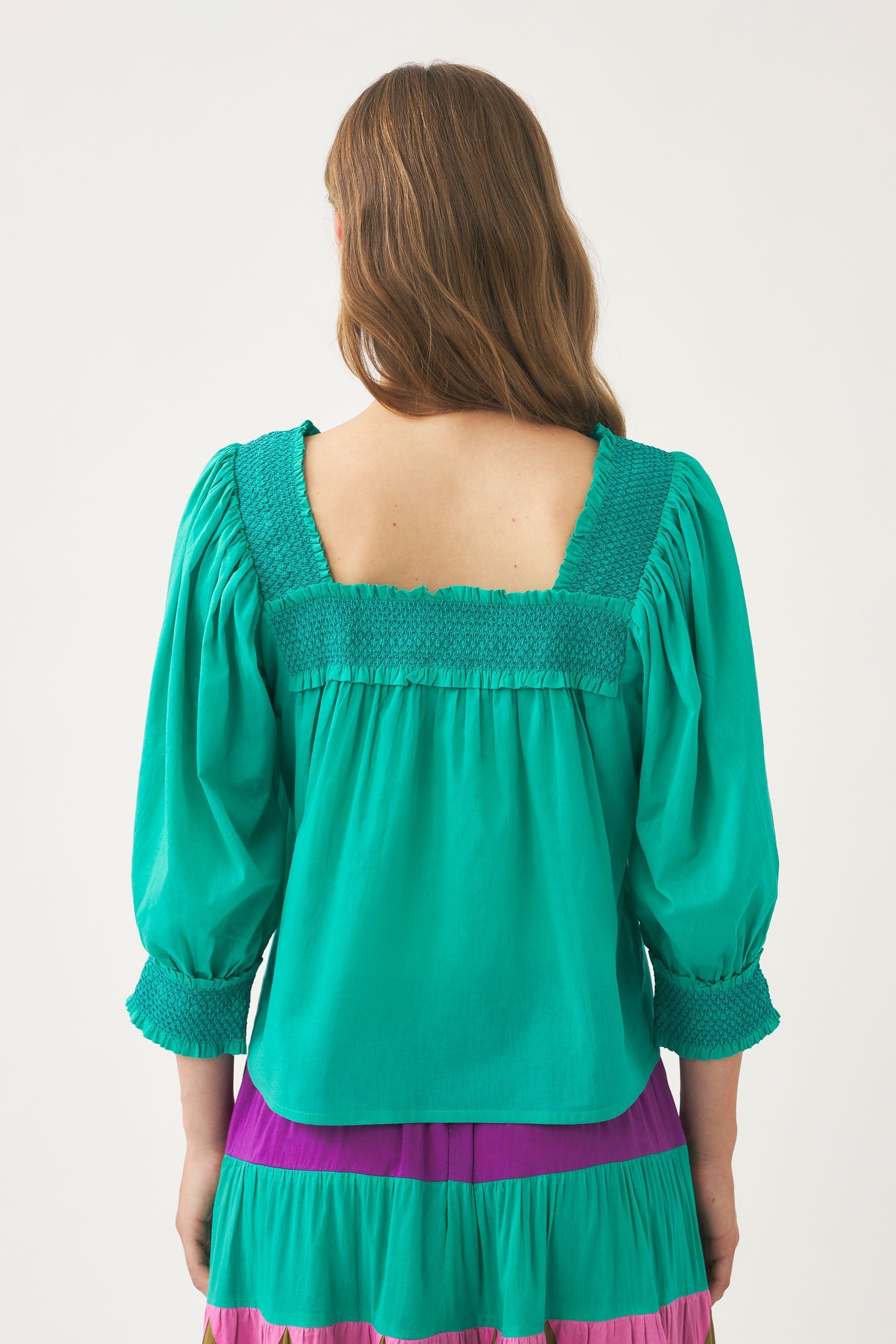 Blouse Perrine - Aqua