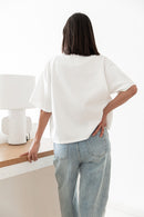 PETER Blanc - T-Shirt Oversize