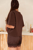 PETER Chocolat - T-Shirt Oversize