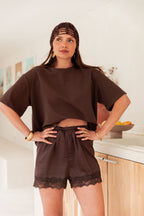 PETER Chocolat - Oversized T-Shirt