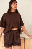 PETER Chocolat - T-Shirt Oversize