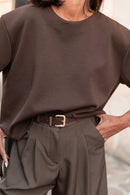 PETER Chocolat - T-Shirt Oversize