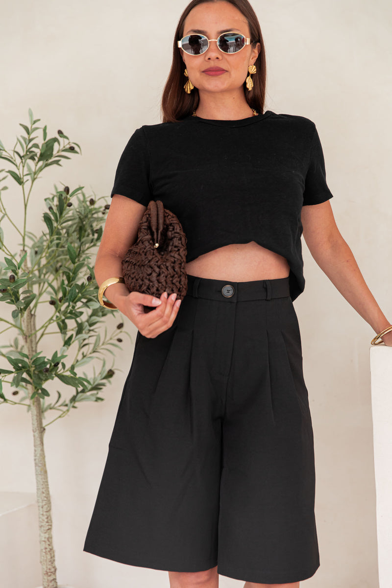 PETER Noir - T-Shirt Oversize