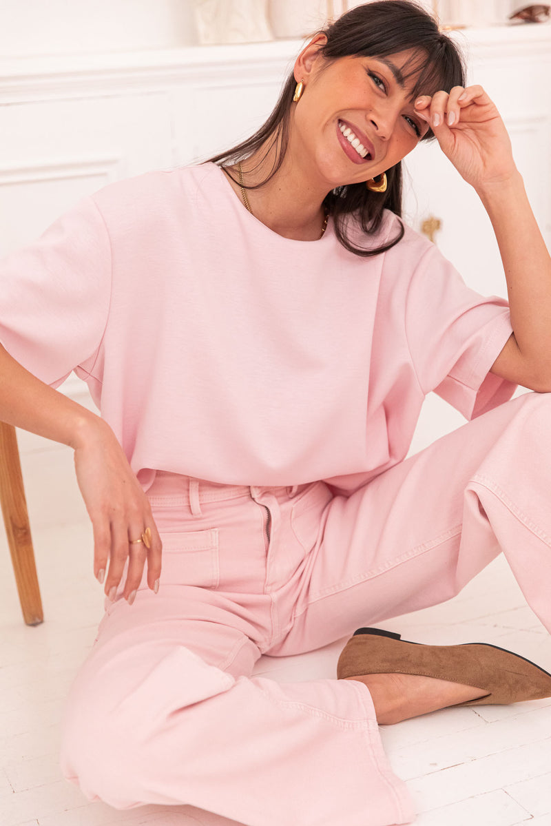 PETER Rose Pastel - T-Shirt Oversize