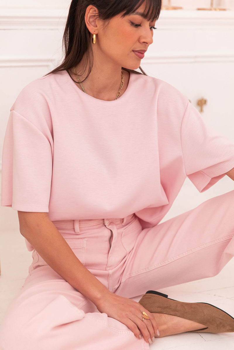 PETER Rose Pastel - T-Shirt Oversize