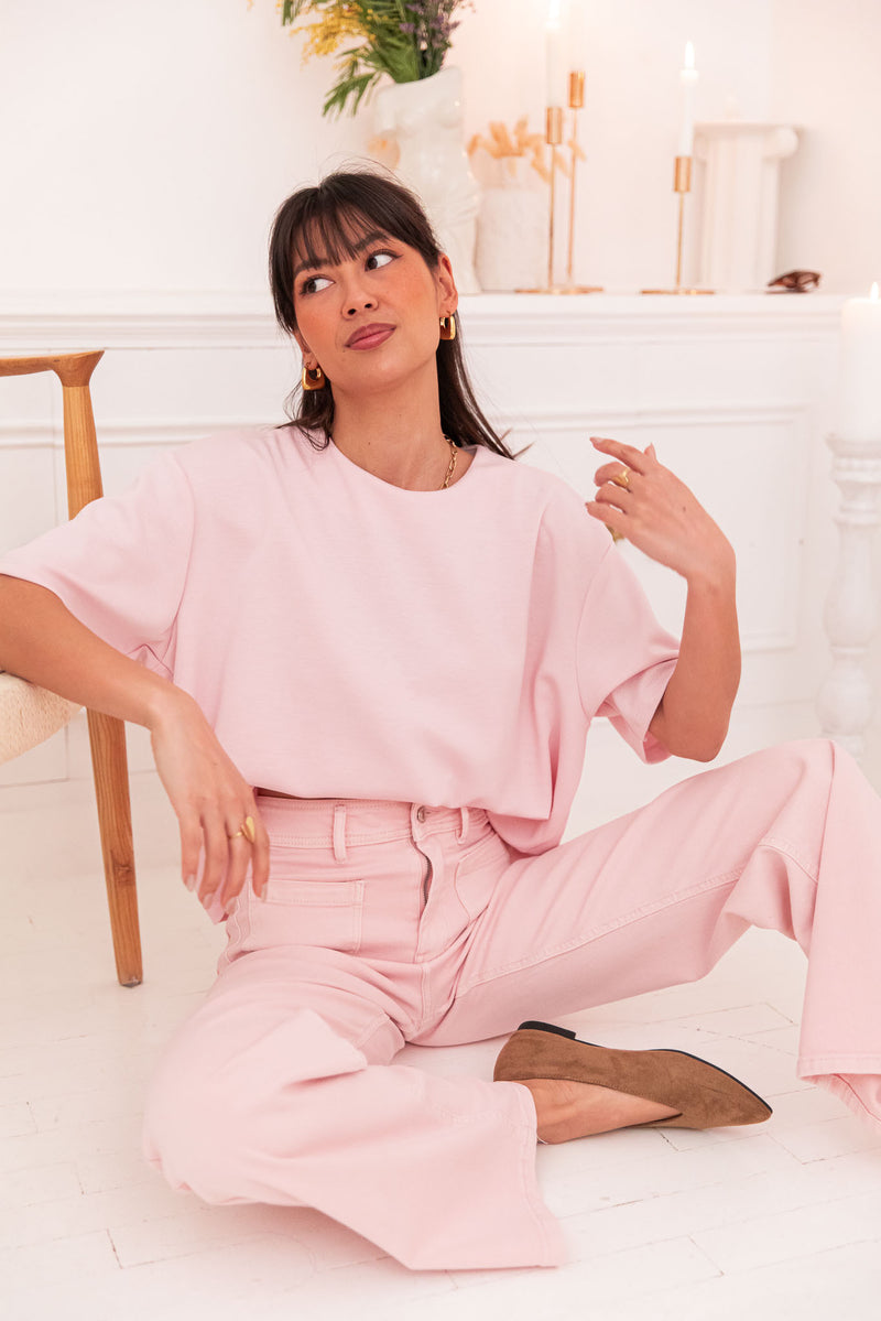 PETER Rose Pastel - T-Shirt Oversize