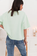 PETER Vert Pastel - T-Shirt Oversize
