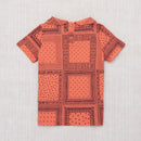 Camiseta con cuello bandana patchwork melón - Selección Misha & Puff disponible en www.amaetc.com, concept store ecológico para niños