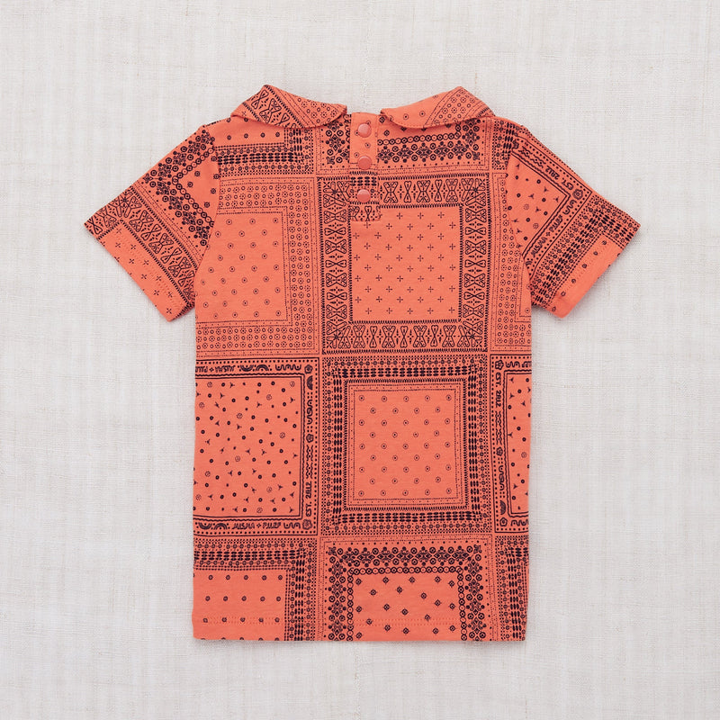 Camiseta con cuello bandana patchwork melón - Selección Misha & Puff disponible en www.amaetc.com, concept store ecológico para niños
