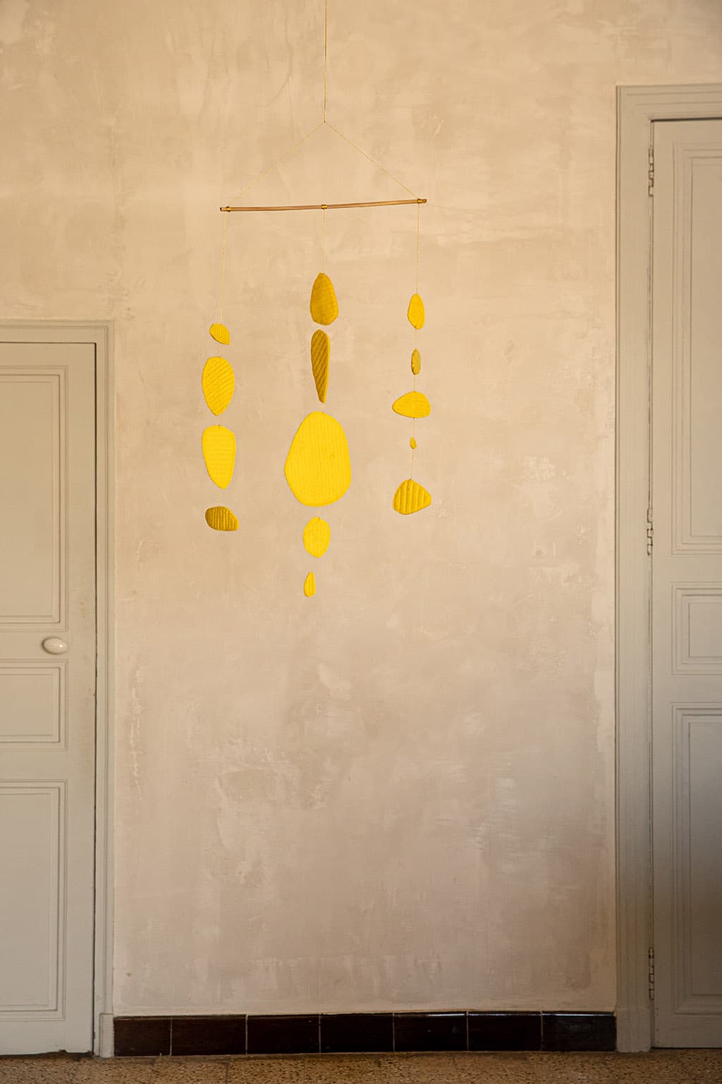 Petit Mobile Cailloux - Citron