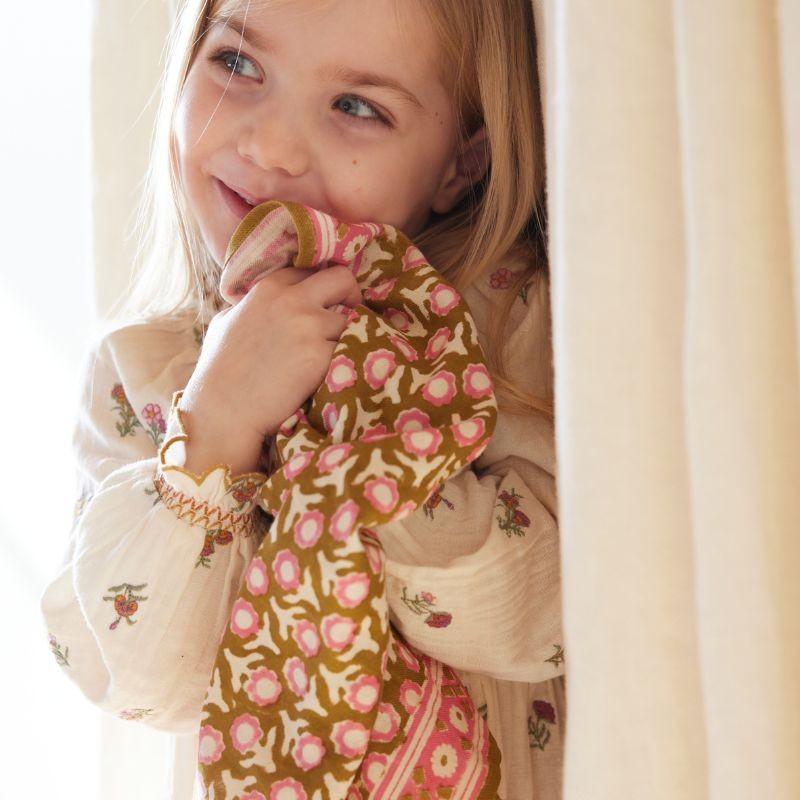 Petit Foulard Indien - Awisha Absynthe