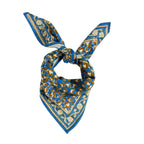 Liten indisk sjal - Leopard Bleu Klein