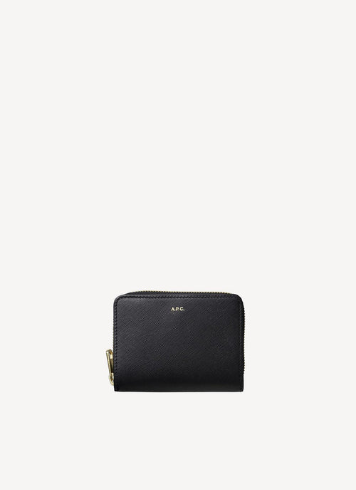 A.P.C. - Petit Portefeuille Emmanuelle - Black - Femme