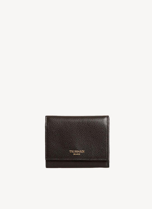 Trussardi - Petit Portefeuille Willer - K299 Black - Femme