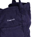 Petit Cabas Coton Encre