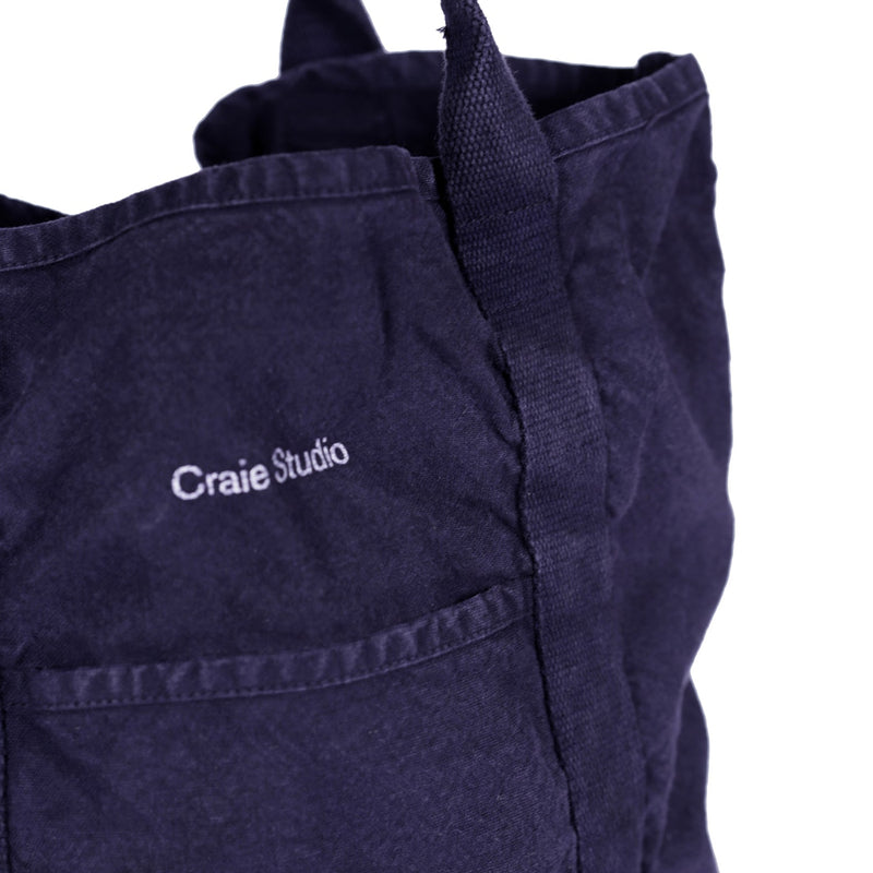 Petit Cabas Coton Encre
