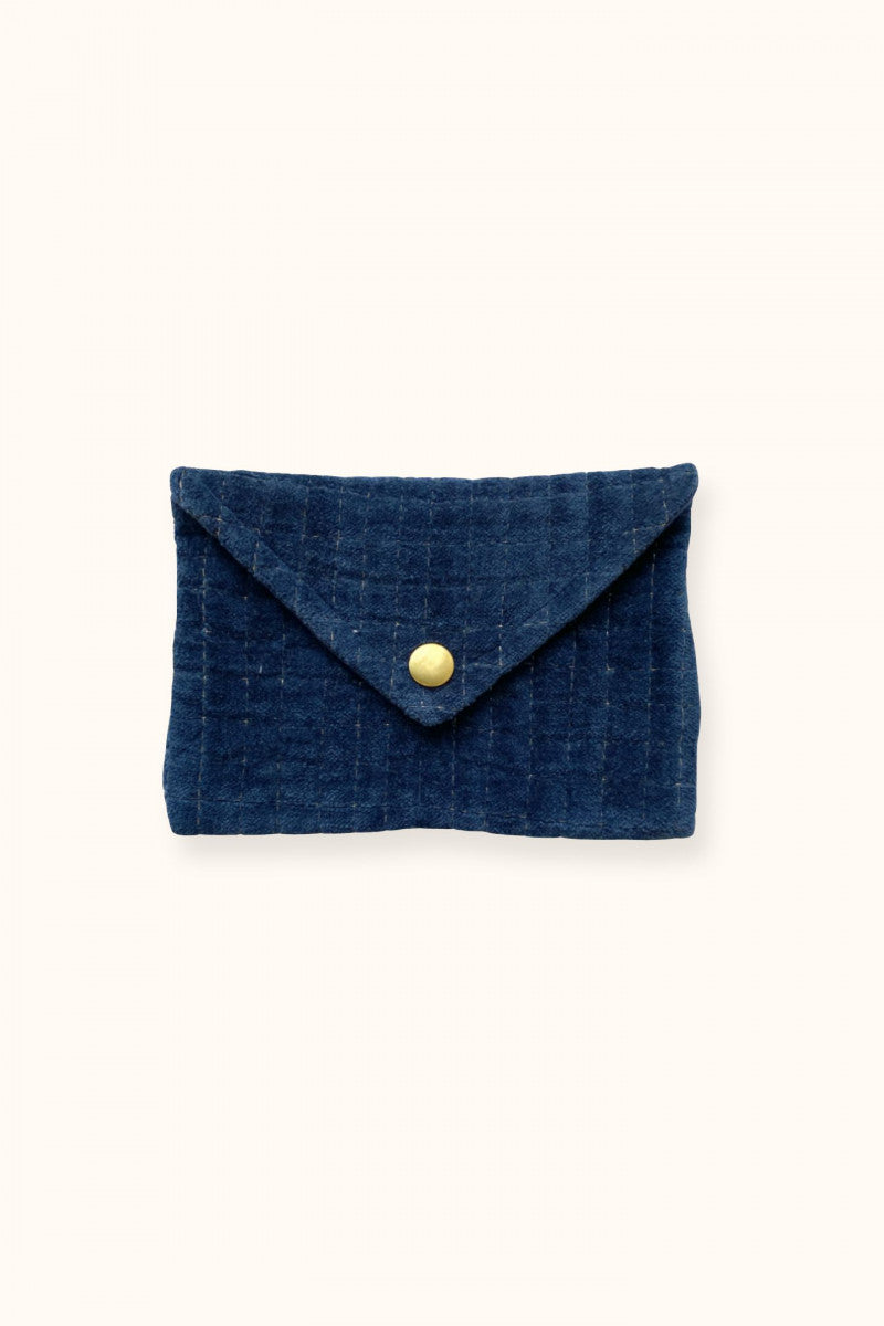 Petite Enveloppe Ravi "Velvet" - Marine