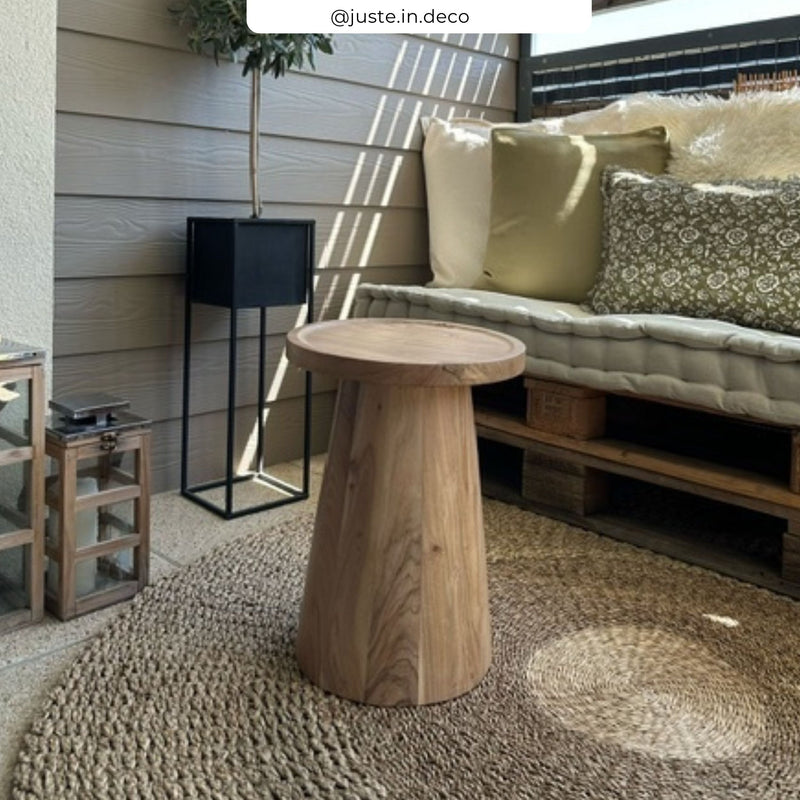 Table d'appoint Capucine en bois massif d'acacia