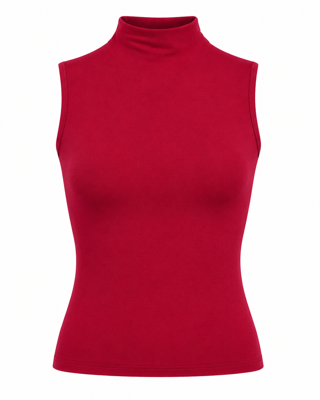 Top Petra Fitted High-Neck - Magenta