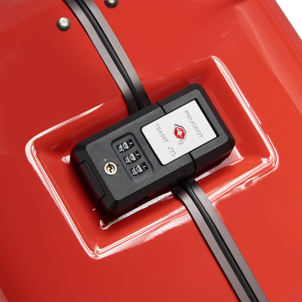Valise Long Séjours - Rouge
