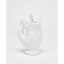 Vase Poisson En Céramique - Blanc