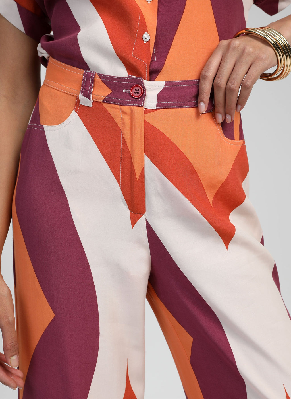 Pantalon Phoebee Galimo Orange