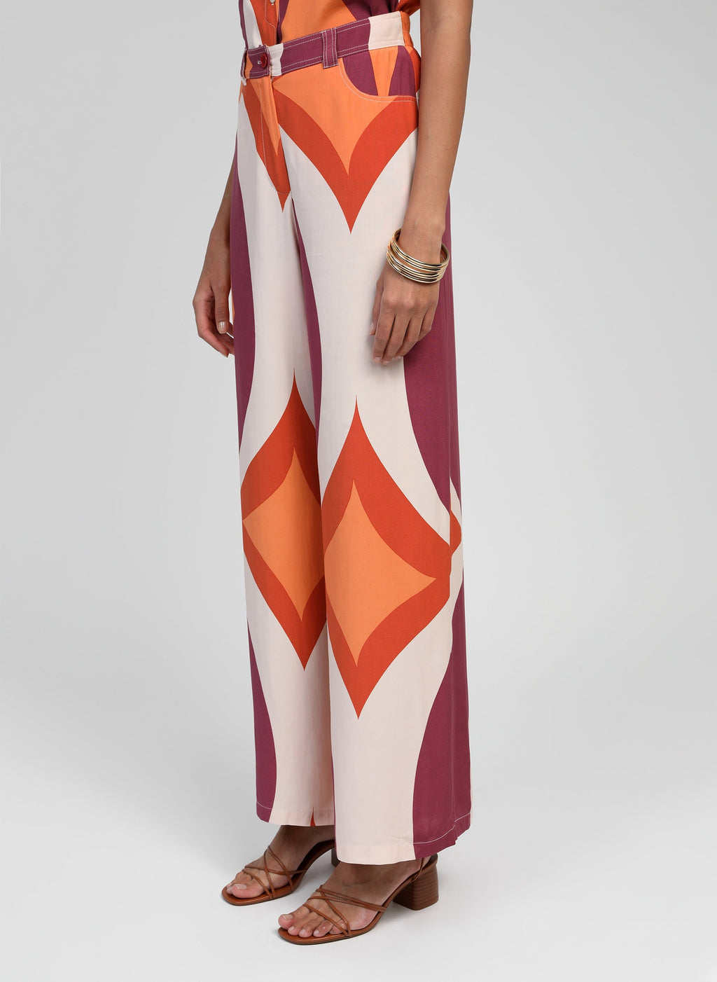 Pantalon Phoebee Galimo Orange