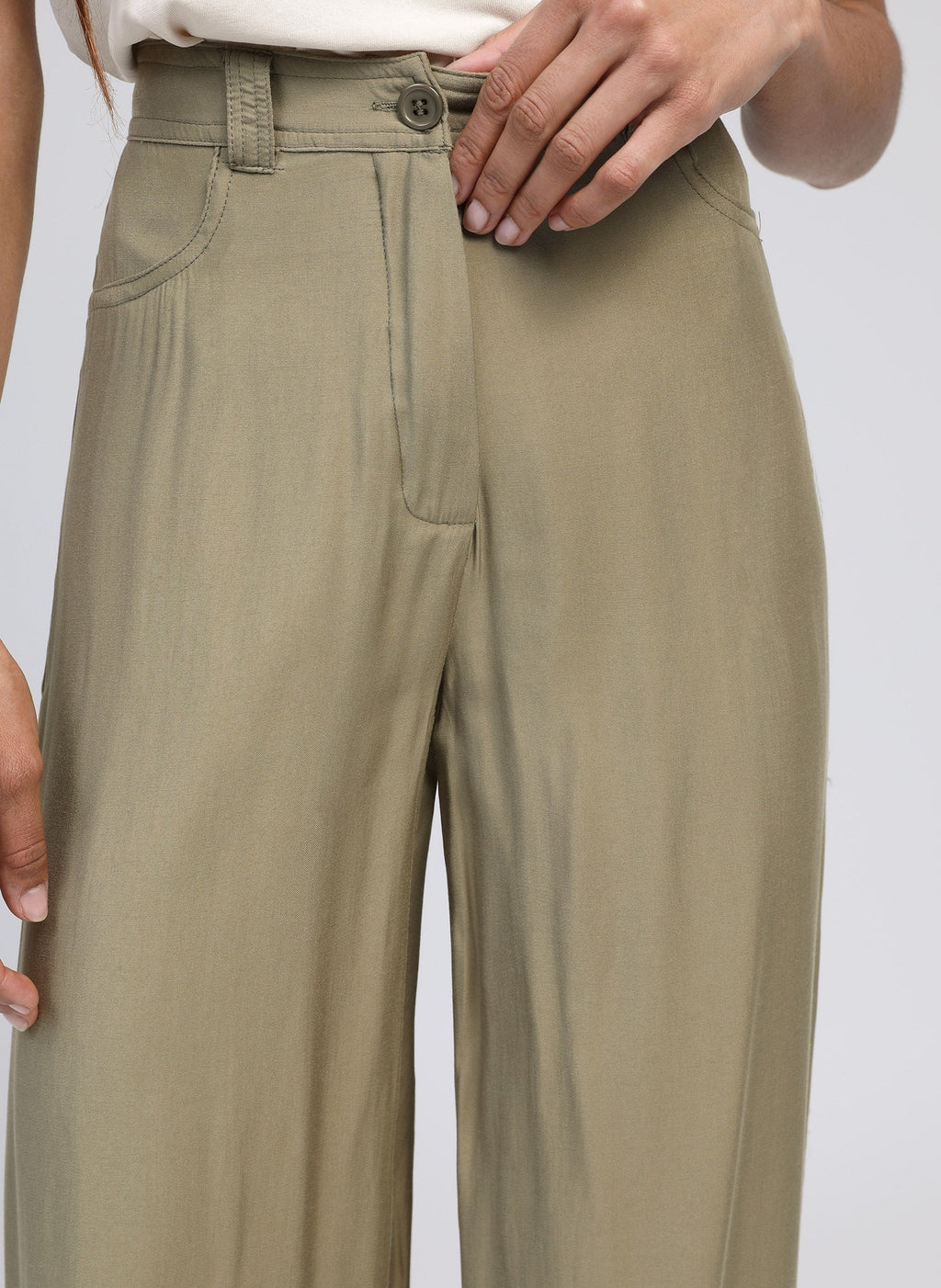 Pantalon Phoebelane Kaki