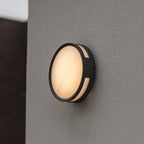 Rola - Mains Wall Light - Aluminium - Matt Black
