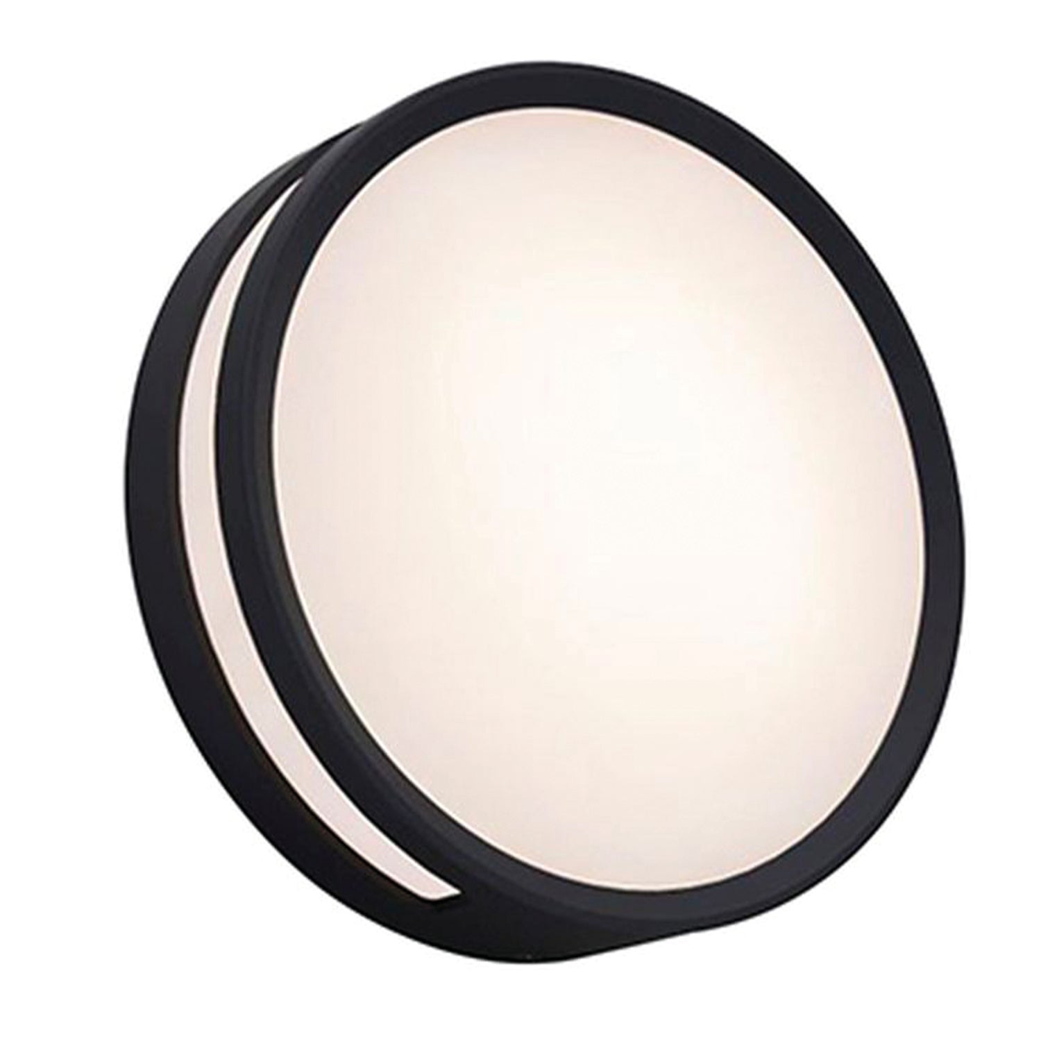 Rola - Mains Wall Light - Aluminium - Matt Black