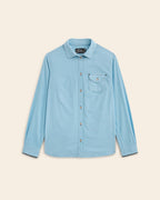 Chemise Alma Bleu Glacier