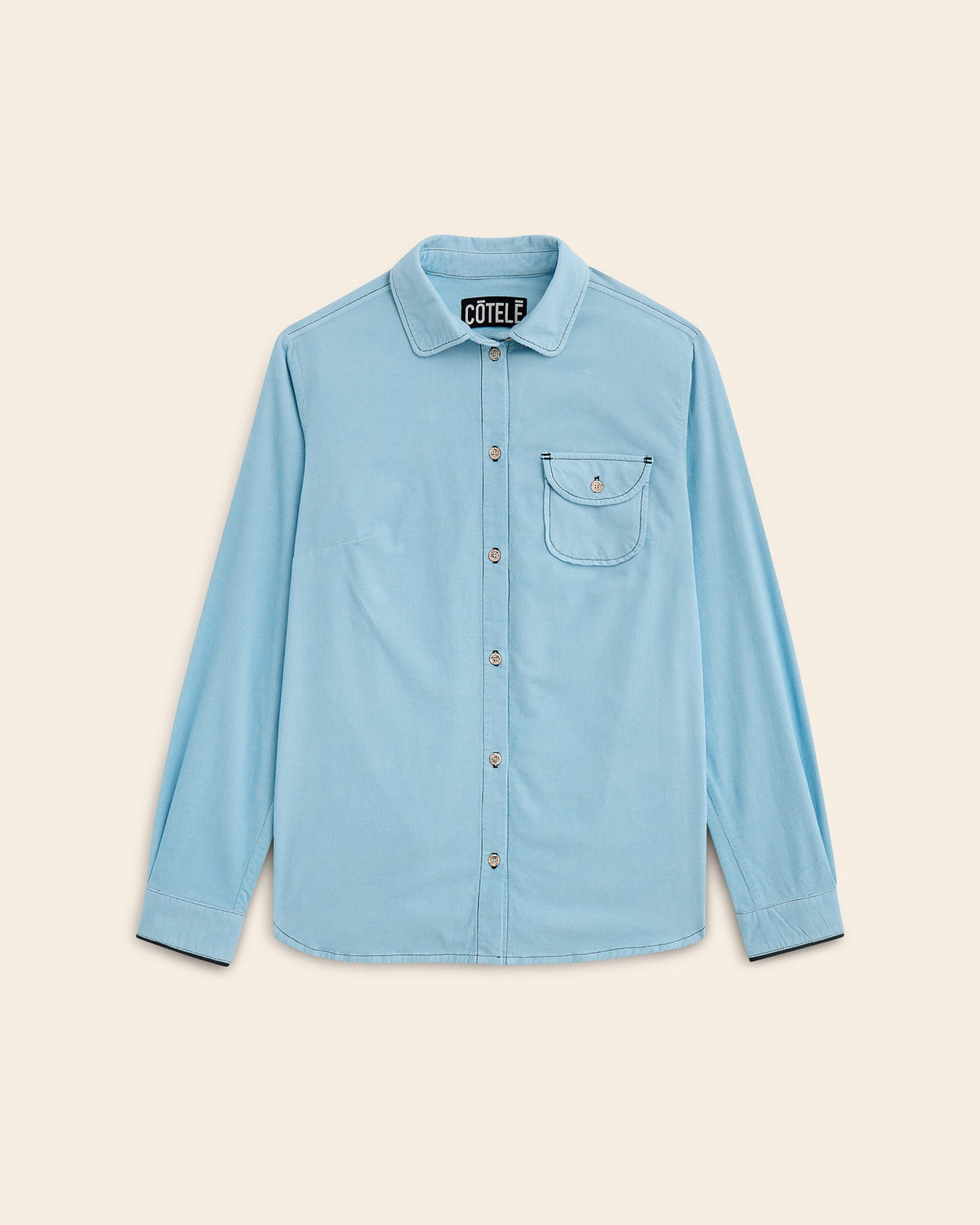 Chemise Alma Bleu Glacier