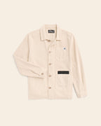 Denim-Worker-Jacke Off White