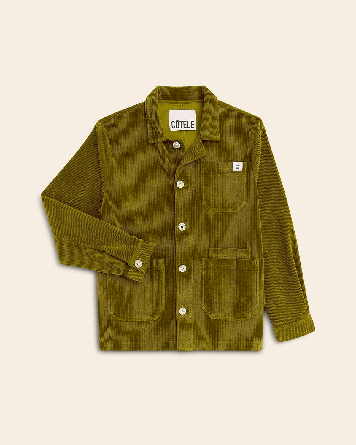 Veste Worker Côtelé Pickle