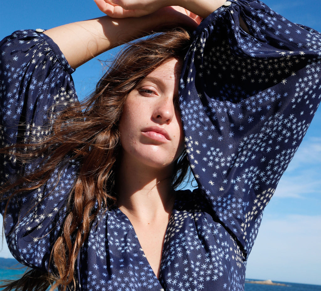 Robe Rosine Ciel
