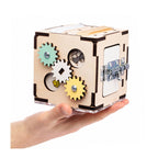 Cube D'Activités Multi-Sens Montessori