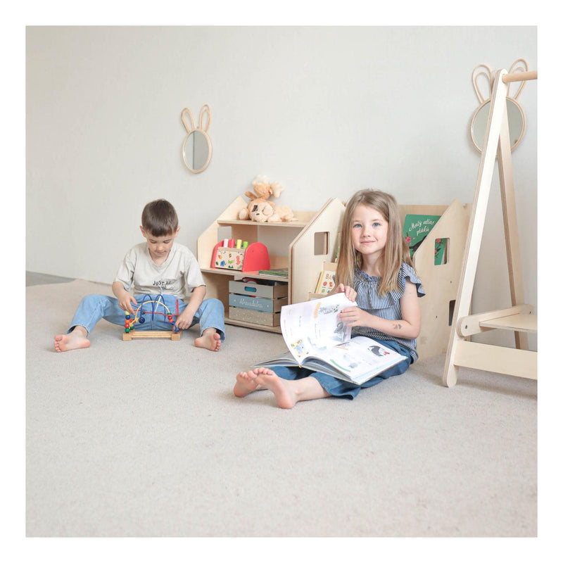 Bibliothèque & Étagère À Jouets Duo – Édition Limitée